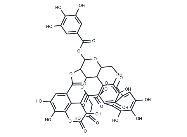 Chebulagic acid Chemical Structure