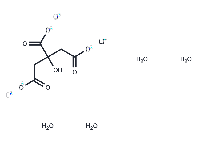 Citric acid trilithium salt tetrahydrate