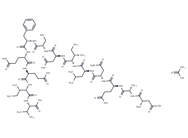 GnRH Associated Peptide (GAP) (1-13), human Acetate Chemical Structure