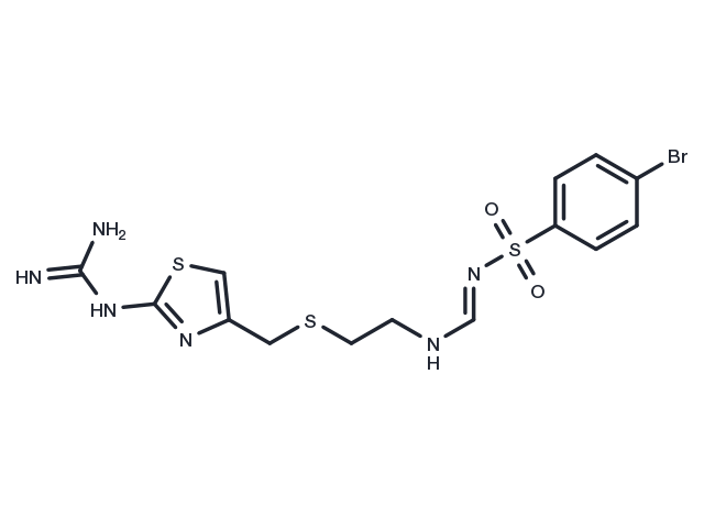 Ebrotidine Chemical Structure
