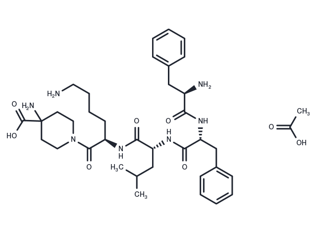 Difelikefalin acetate Chemical Structure