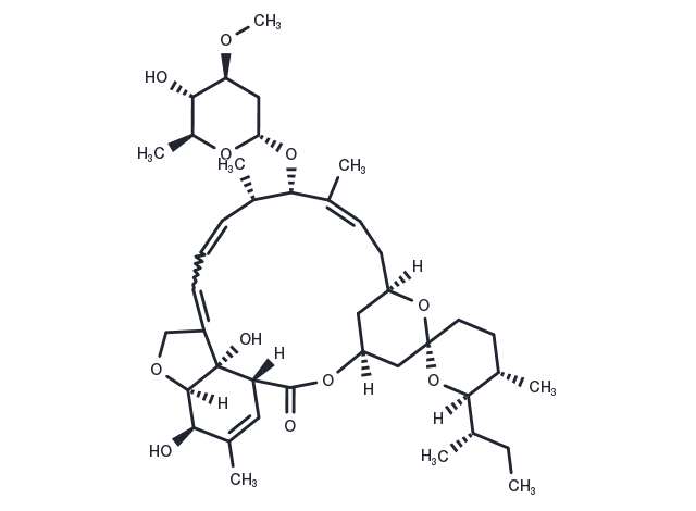 Ivermectin B1a monosaccharide Chemical Structure
