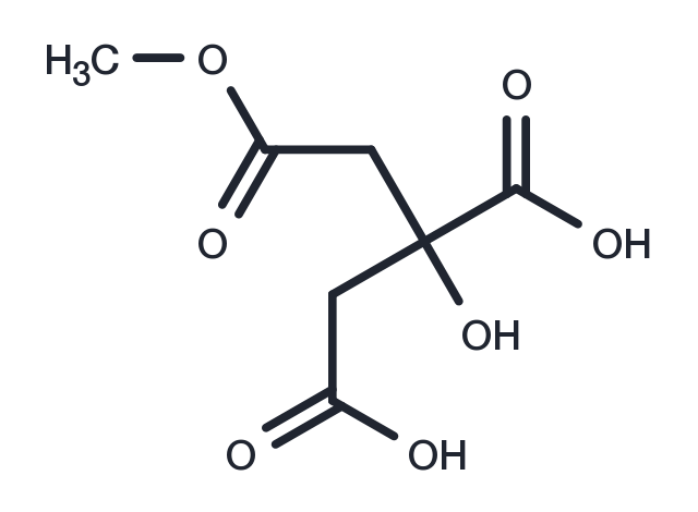 Methyl citrate Chemical Structure