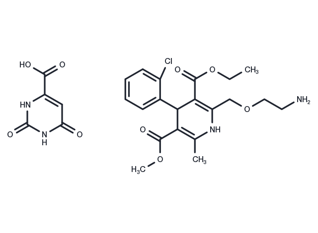 Amlodipine orotate Chemical Structure