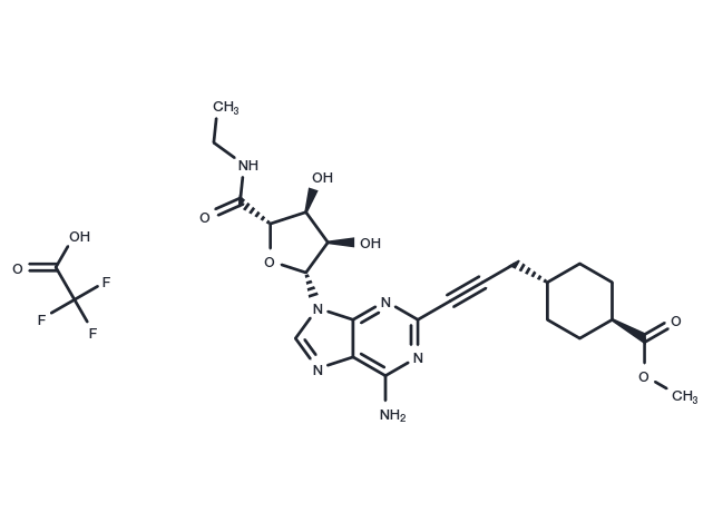Apadenoson TFA Chemical Structure