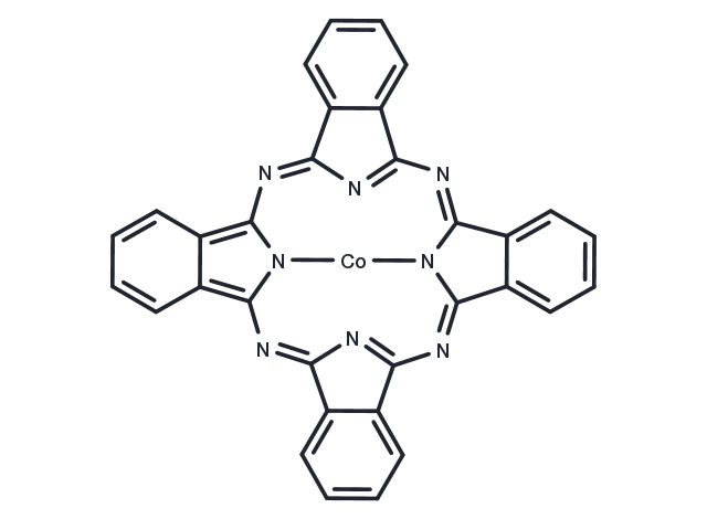 Cobalt phthalocyanine Chemical Structure