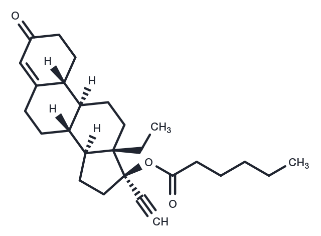 Levonorgestrel hexanoate Chemical Structure