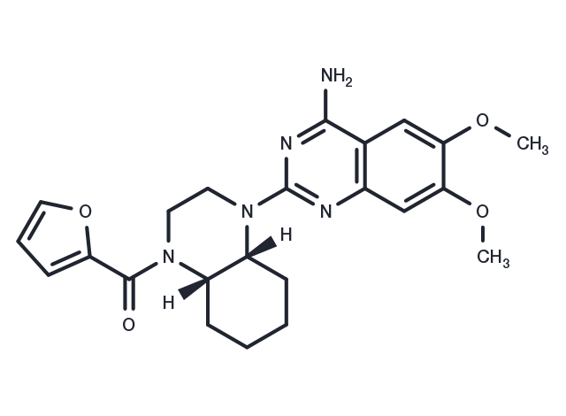 Cyclazosin Free Base Chemical Structure