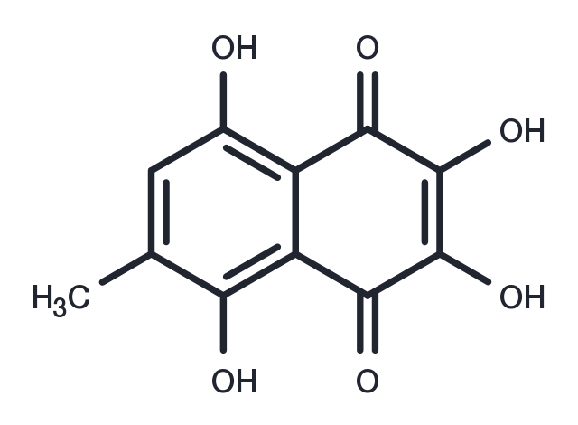 Methylspinazarin Chemical Structure
