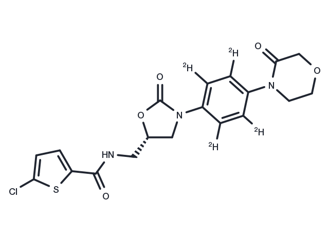 Rivaroxaban-d4 Chemical Structure