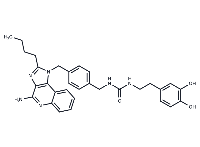 IMD-catechol Chemical Structure