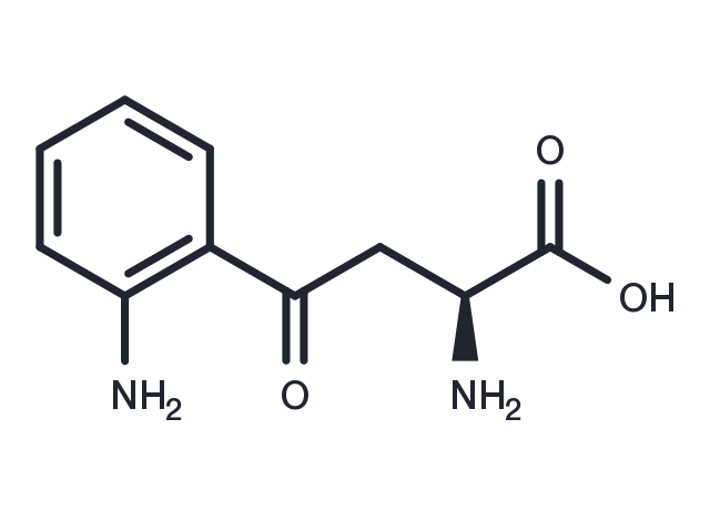 L-Kynurenine Chemical Structure