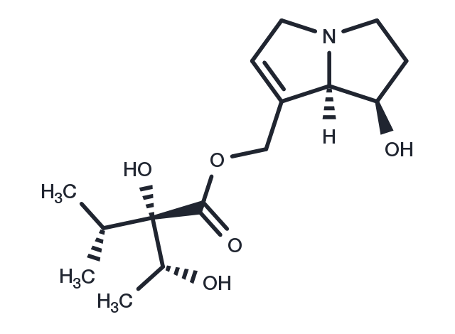(+)-Intermedine Chemical Structure