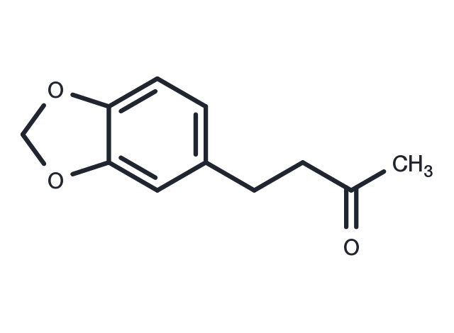 Piperonyl acetone Chemical Structure