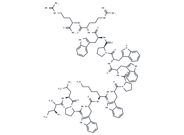 Indolicidin Chemical Structure