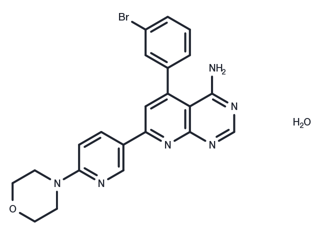 Adenosine Kinase Inhibitor (hydrate) Chemical Structure
