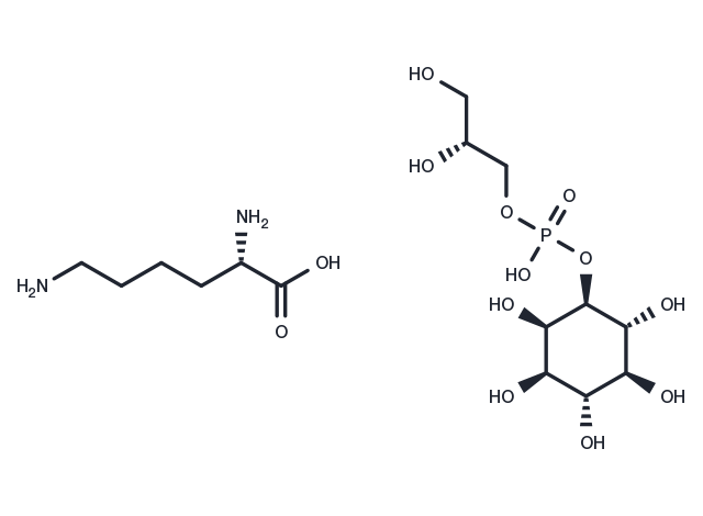 Glycerophosphoinositol lysine Chemical Structure