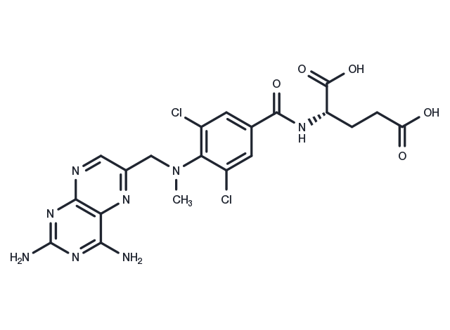 Dichloromethotrexate Chemical Structure
