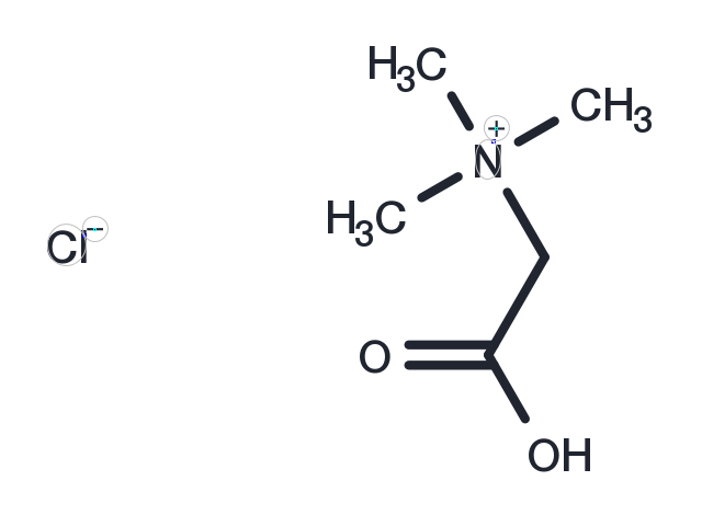 Betaine chloride Chemical Structure