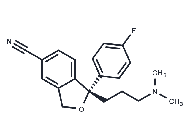 Escitalopram Chemical Structure