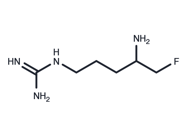 Monofluoromethylagmatine Chemical Structure