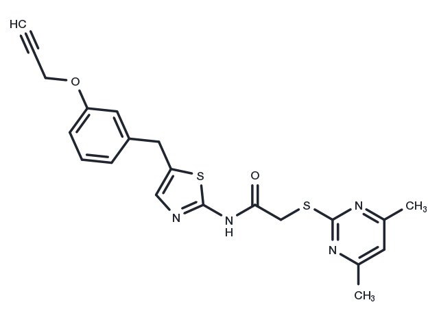 SirReal1-O-propargyl Chemical Structure