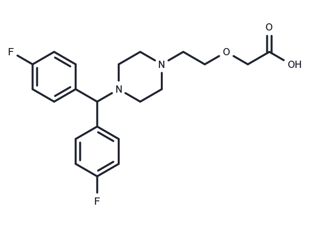 Efletirizine Chemical Structure