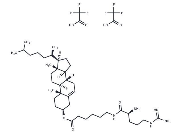 Cho-Arg (trifluoroacetate salt) Chemical Structure