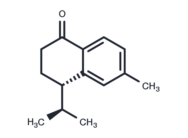 (4S)-10-Nor-calamenen-10-one Chemical Structure