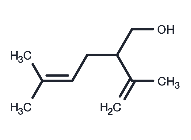 (±)-Lavandulol Chemical Structure