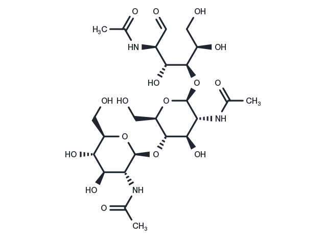 N,N',N''-Triacetylchitotriose Chemical Structure