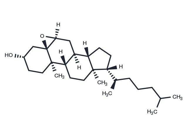 Cholesterol-5α,6α-epoxide Chemical Structure