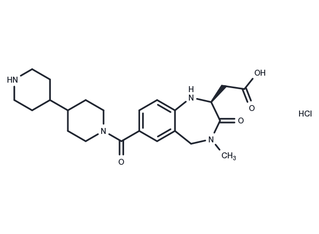 Lotrafiban hydrochloride Chemical Structure