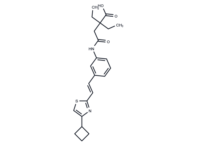 Cinalukast Chemical Structure