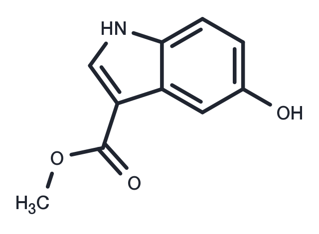 Methyl 5-hydroxy-1H-indole-3-carboxylate Chemical Structure