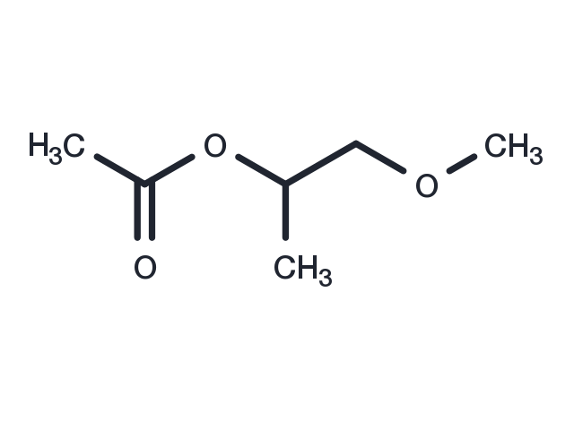 Isopropylene glycol monomethyl ether acetate Chemical Structure