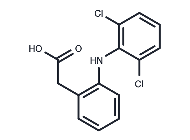 Diclofenac Chemical Structure