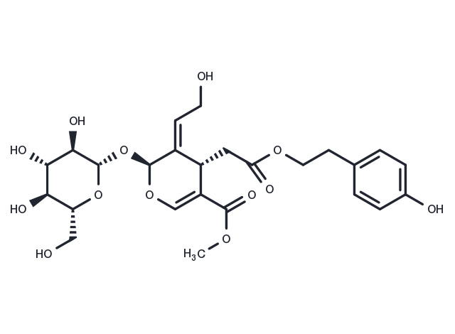 10-Hydroxyligstroside Chemical Structure