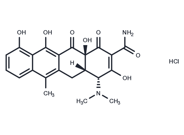 4-Epianhydrotetracycline hydrochloride Chemical Structure