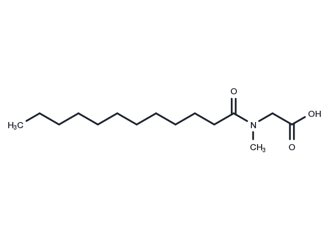 N-Lauroylsarcosine Chemical Structure