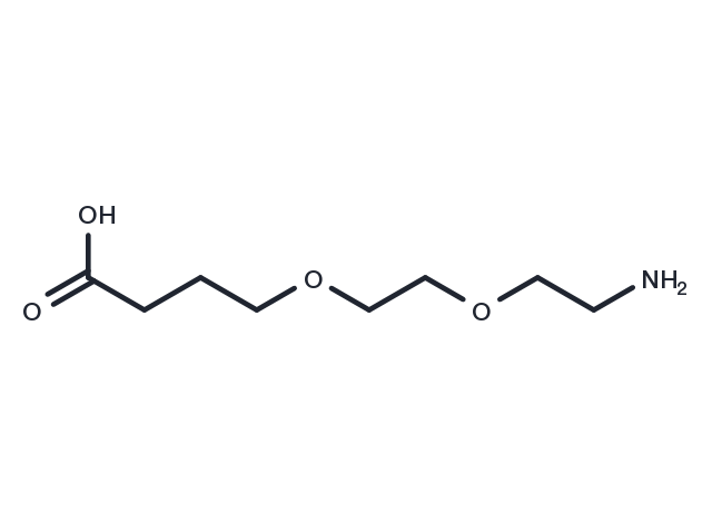 Amino-PEG2-(CH2)3COOH Chemical Structure