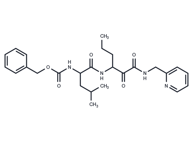 Calpain Inhibitor XII Chemical Structure