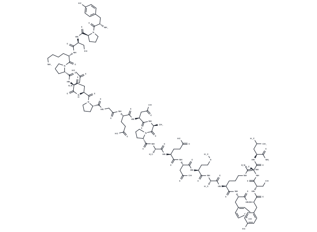 Neuropeptide Y (1-24) (human) Chemical Structure