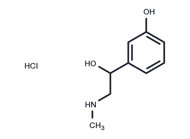 DL-Phenylephrine HCl Chemical Structure