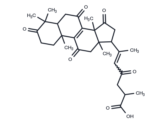 Ganoderenic acid F Chemical Structure