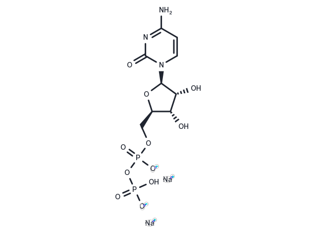 Cytidine 5'-diphosphate disodium Chemical Structure