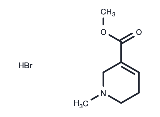 Arecoline hydrobromide Chemical Structure