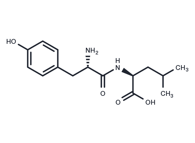 Tyrosylleucine Chemical Structure