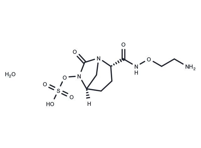 Nacubactam monohydrate Chemical Structure
