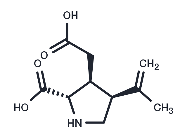 Kainic acid Chemical Structure